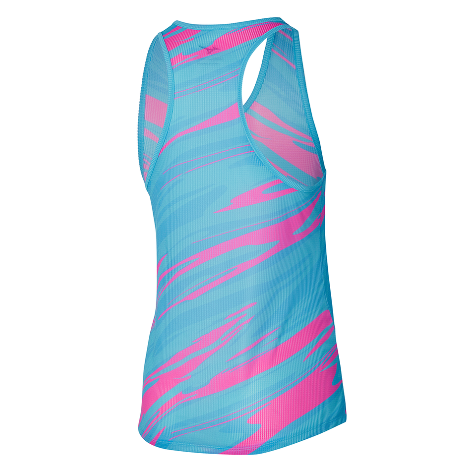 Mizuno DryAeroFlow Graphic Tank Antigua Sand